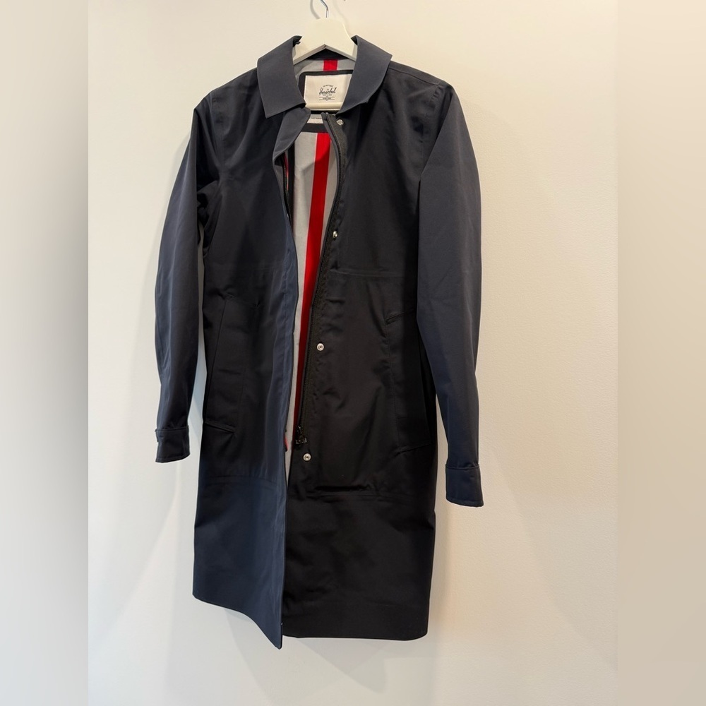 Herschel MAC Jacket Women Rain Coat NWOT - Picture 3 of 9